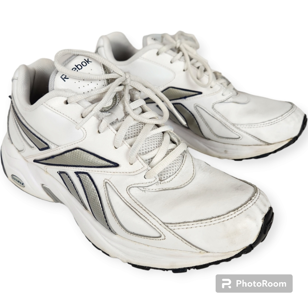 Reebok Mens Walk Ultra DMX MAX White Running Shoes size 8.5